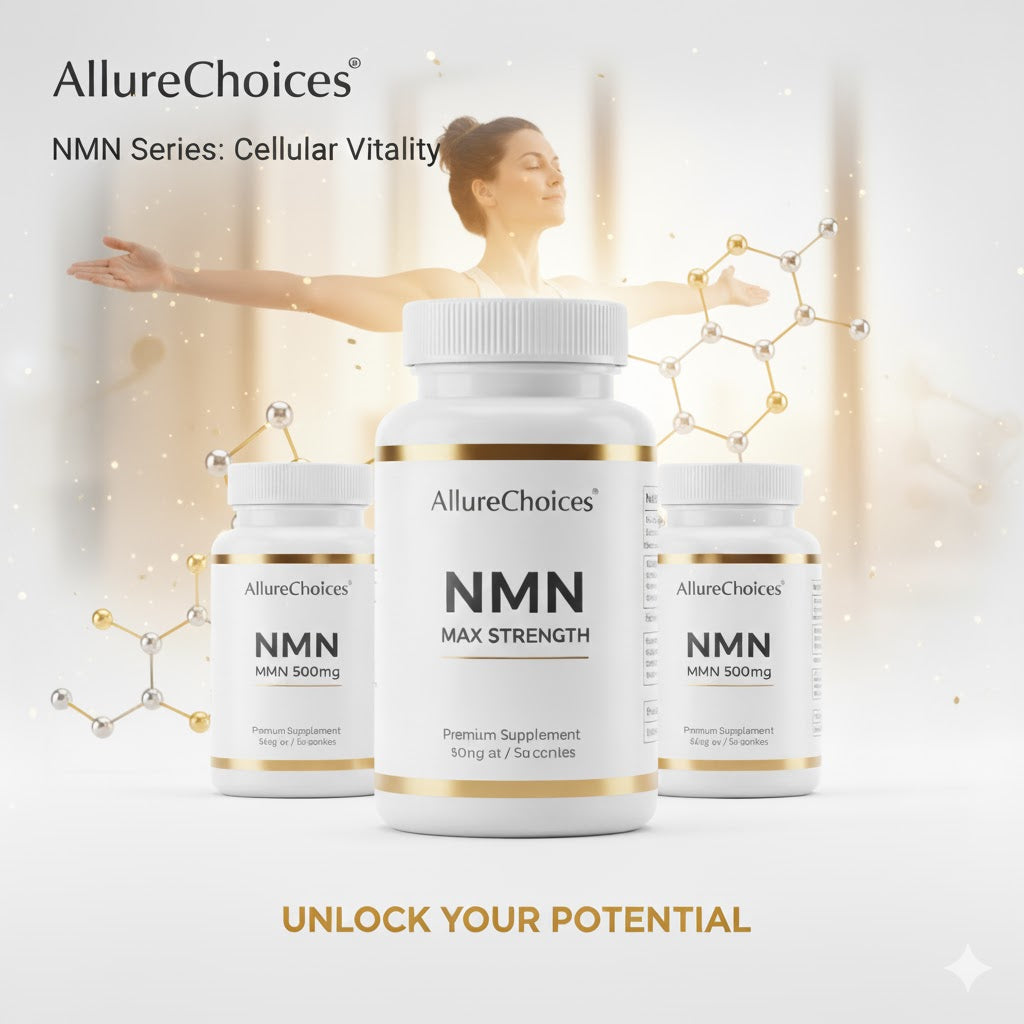 AllureChoices NMN Series: The Future of Cellular Vitality.