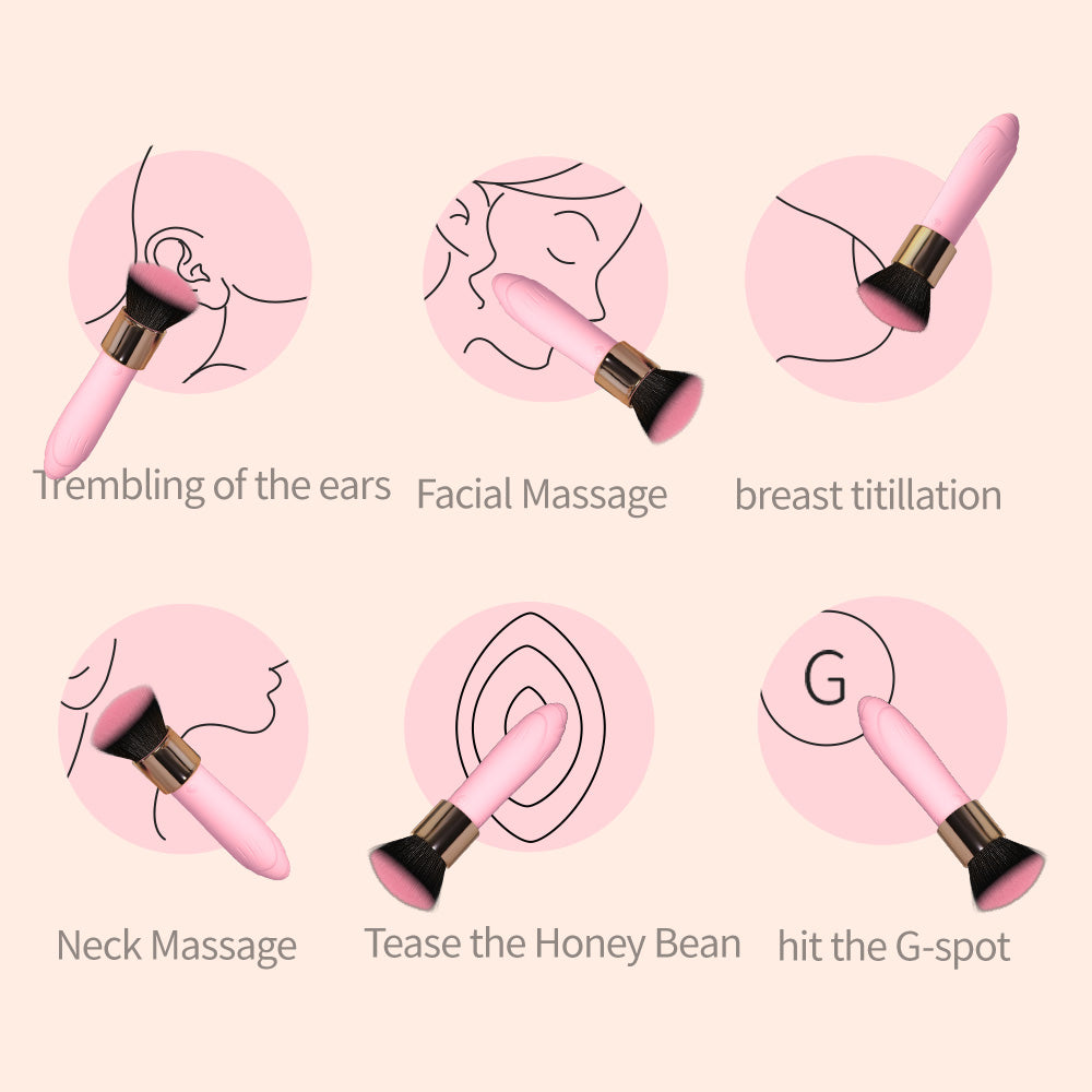 فرشاة Allure Choices 10-Mode Vibrating Intimate Brush 💓
