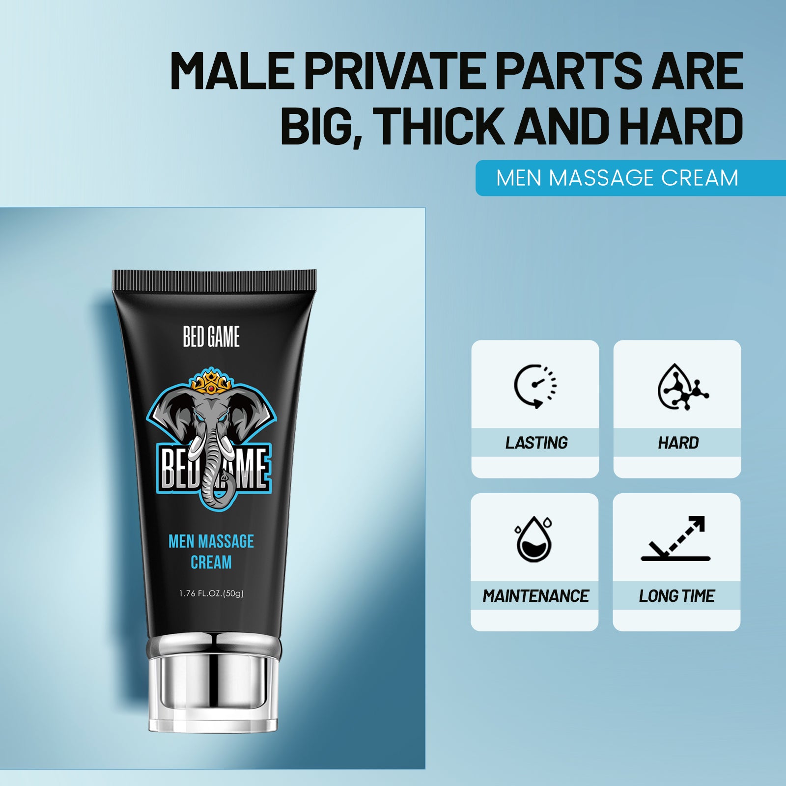 Men's Performance Boosting  Increased orgasm (50%)