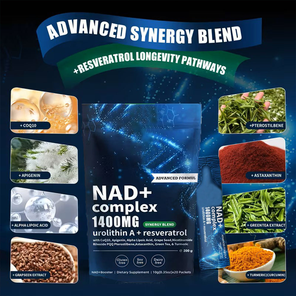 iposomal NAD+ Anti-Aging Energy Bar with Resveratrol – Clean Mitochondrial Support Snack for Focus, Energy & Longevity | NAD Supplement USA 2025