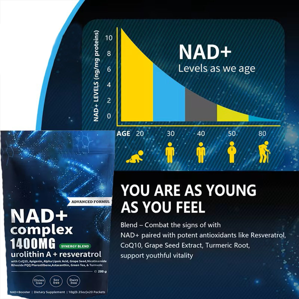 iposomal NAD+ Anti-Aging Energy Bar with Resveratrol – Clean Mitochondrial Support Snack for Focus, Energy & Longevity | NAD Supplement USA 2025
