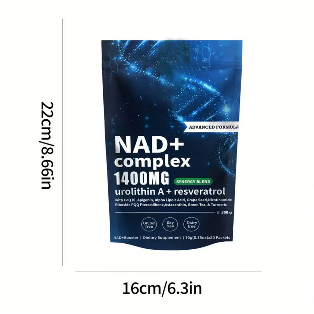 iposomal NAD+ Anti-Aging Energy Bar with Resveratrol – Clean Mitochondrial Support Snack for Focus, Energy & Longevity | NAD Supplement USA 2025