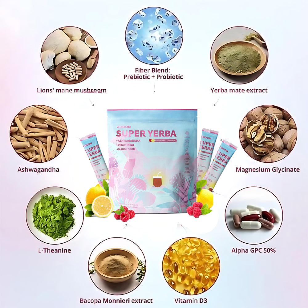 AllureChoices™ Yerba Mate Instant Tea Powder