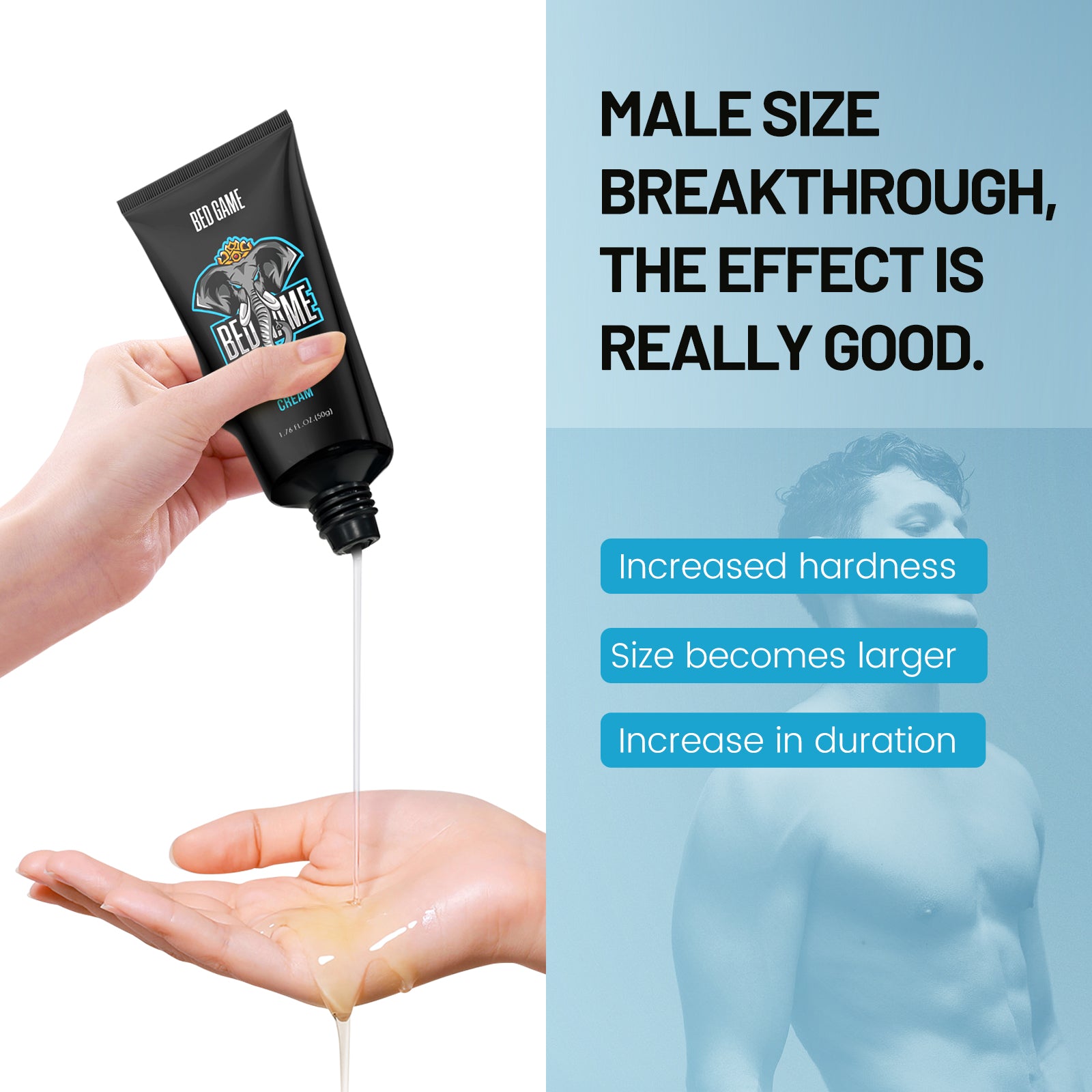 Men's Performance Boosting  Increased orgasm (50%)