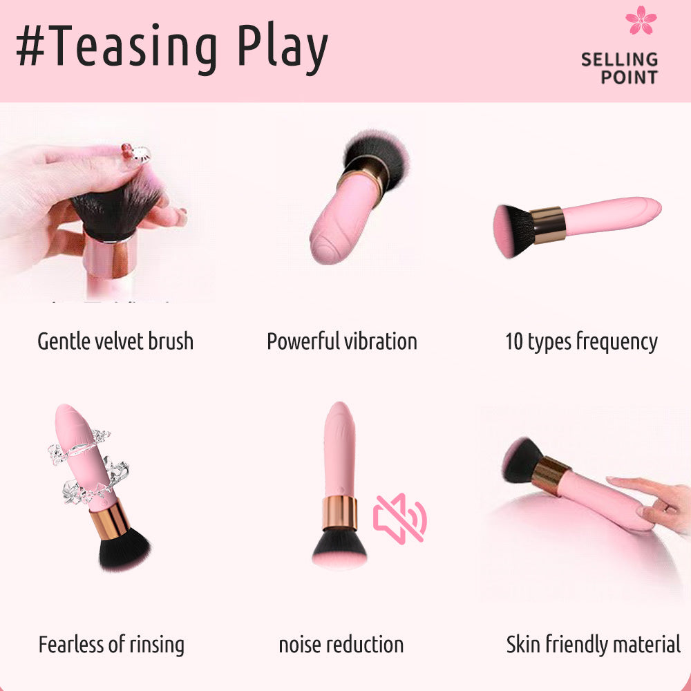 فرشاة Allure Choices 10-Mode Vibrating Intimate Brush 💓